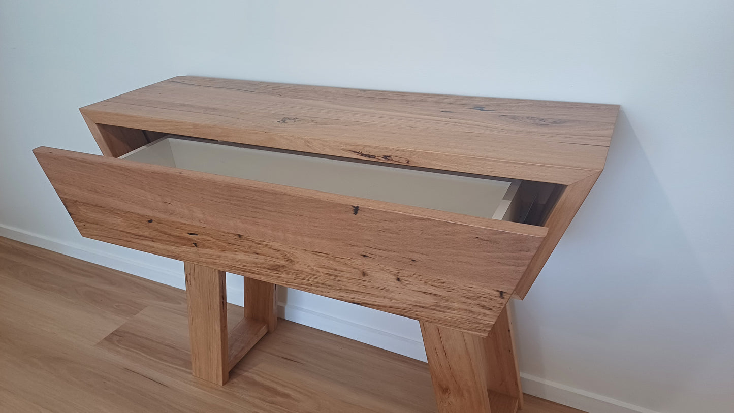 Trapezoid Hall Table