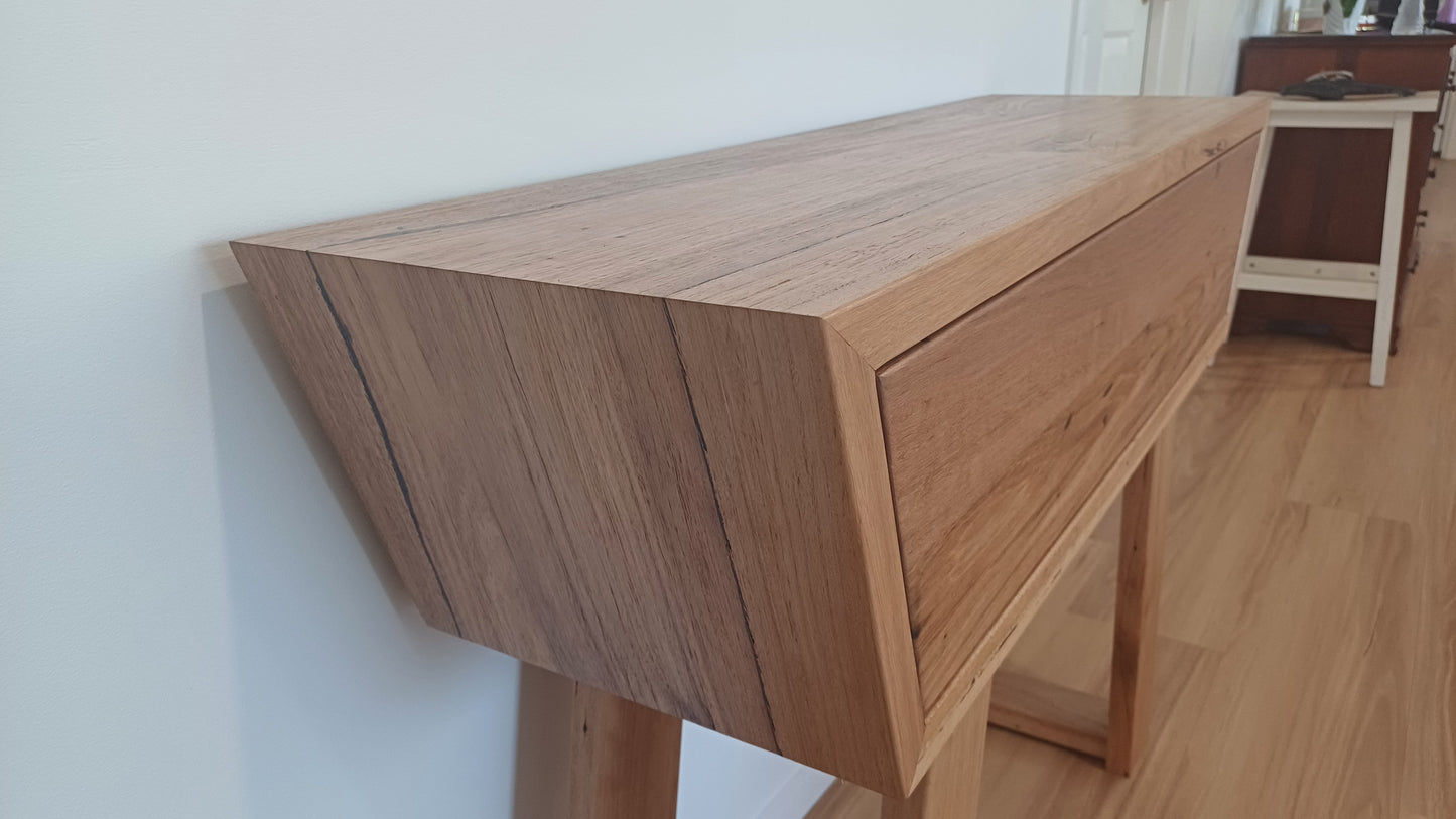 Trapezoid Hall Table