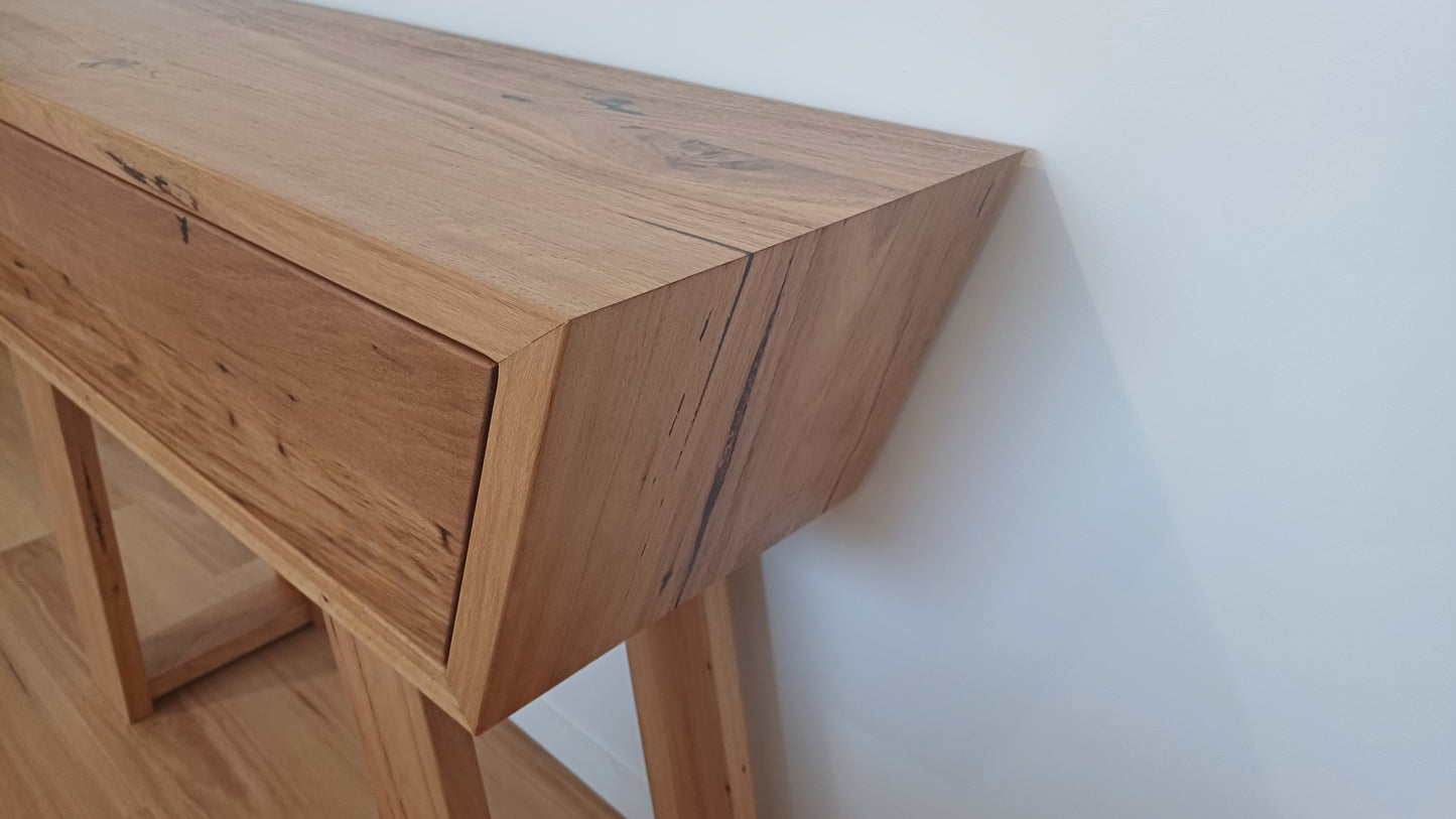 Trapezoid Hall Table